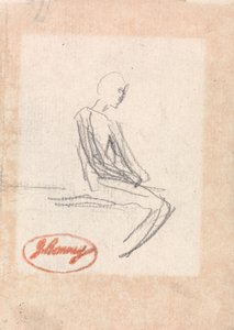 Zittende vrouw